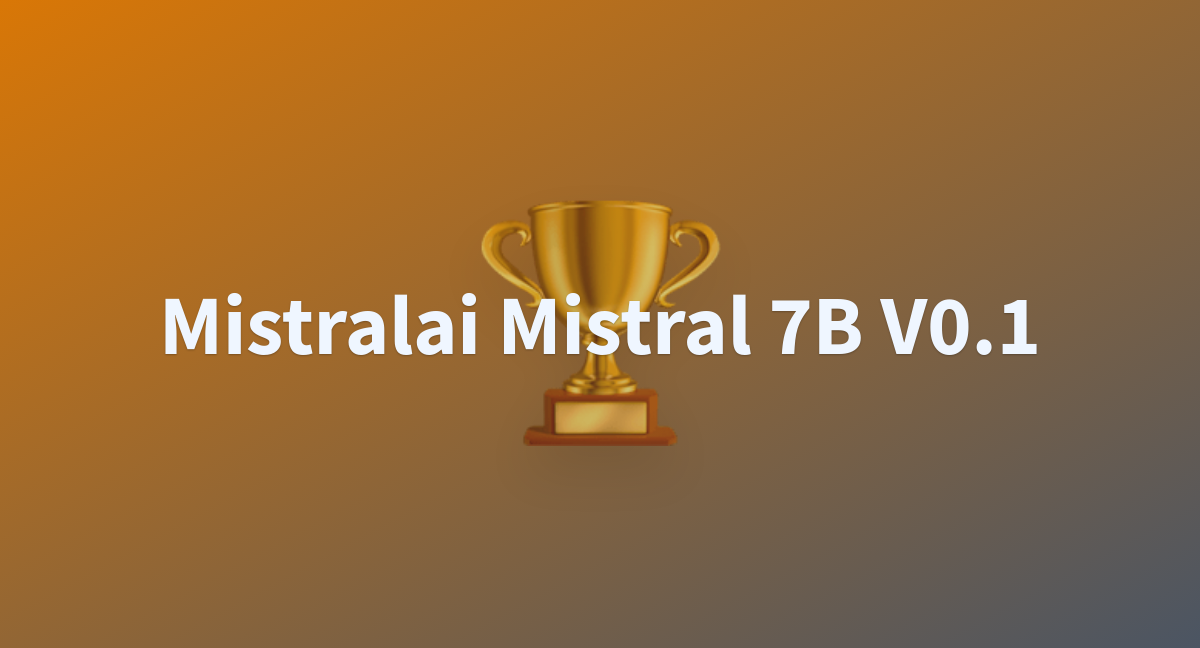 Mistralai Mistral 7B V0.1 - A Hugging Face Space By Pikachiu