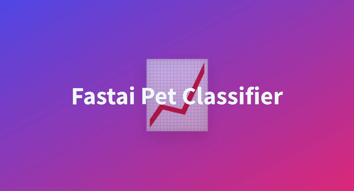 Fastai Pet Classifier - a Hugging Face Space by Rcronshaw