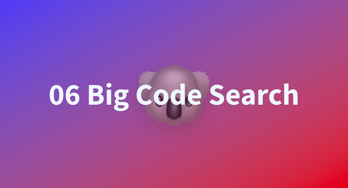 Robo2000 06 Big Code Search At Main robo2000-06-big-code-search-at-main