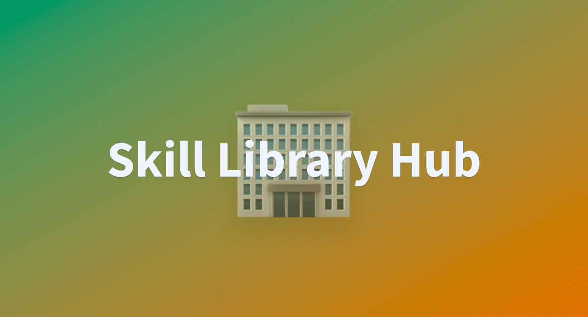 src/schema.py · Sayoyo/skill-library-hub at main