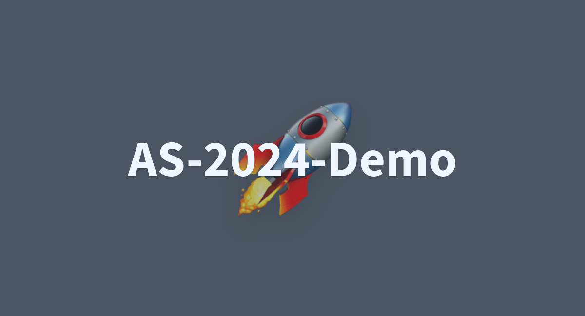 AS 2024 Demo A Hugging Face Space By Shiv1729   AS 2024 Demo 