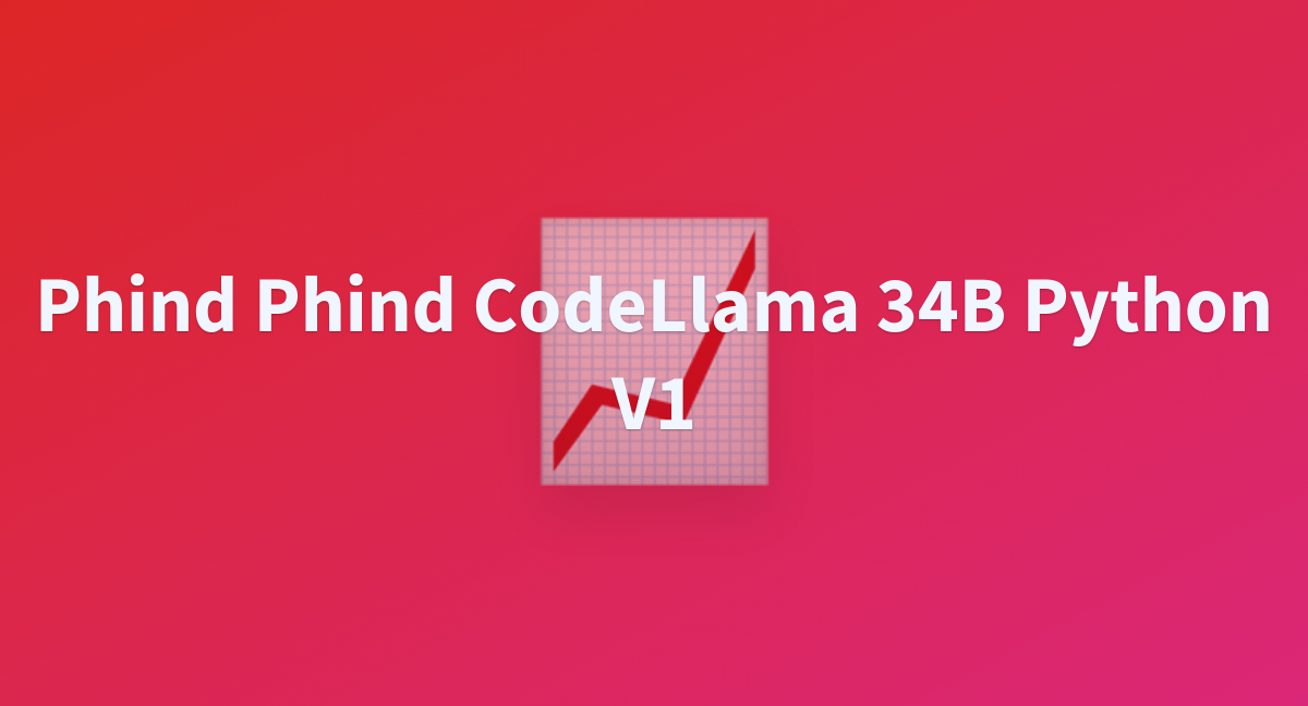 Phind Phind CodeLlama 34B Python V1 - A Hugging Face Space By SoUmNerd