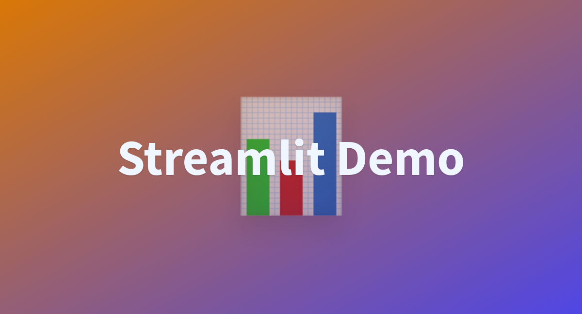 Streamlit Demo A Hugging Face Space By Tfeh