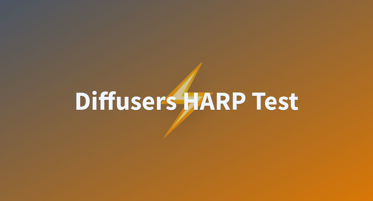 TechAudio/diffusers_HARP_test at main