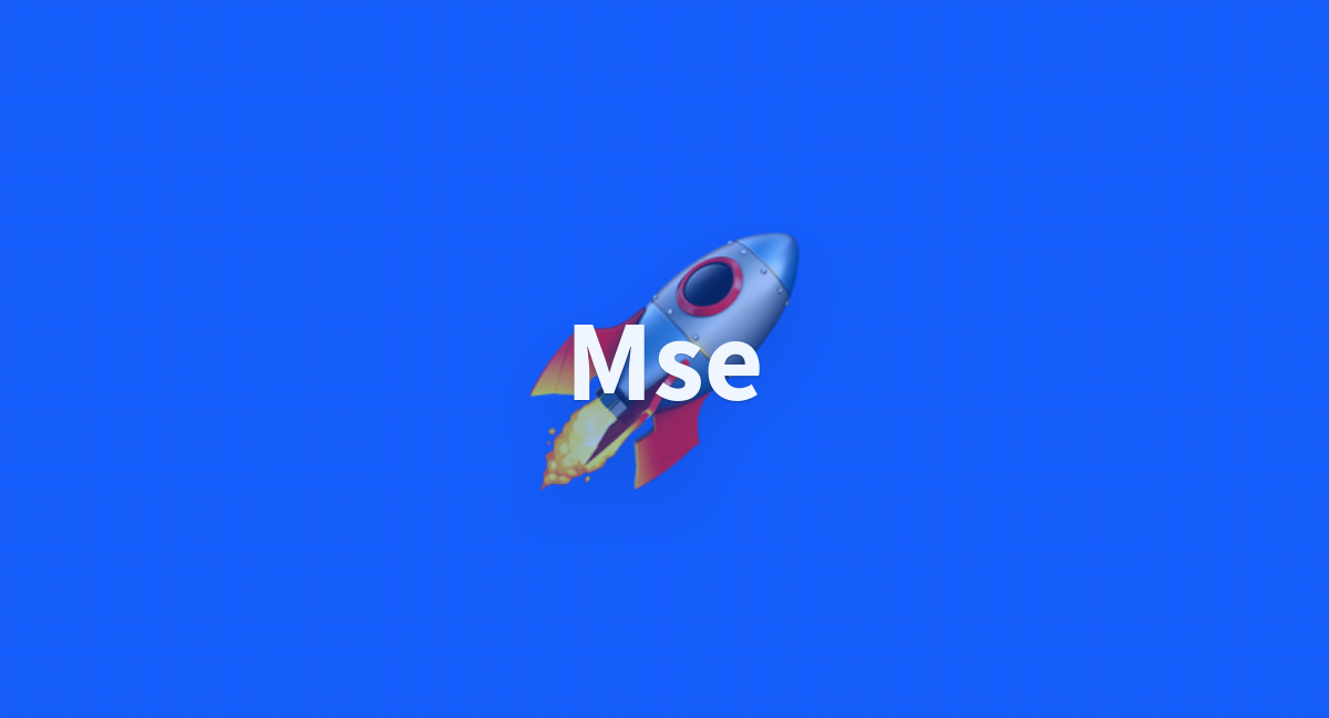 Mse a hugging face space by toluclassics