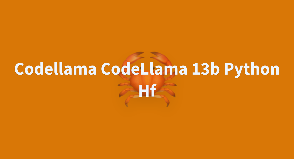 Amousavii9/codellama-CodeLlama-13b-Python-hf At Main