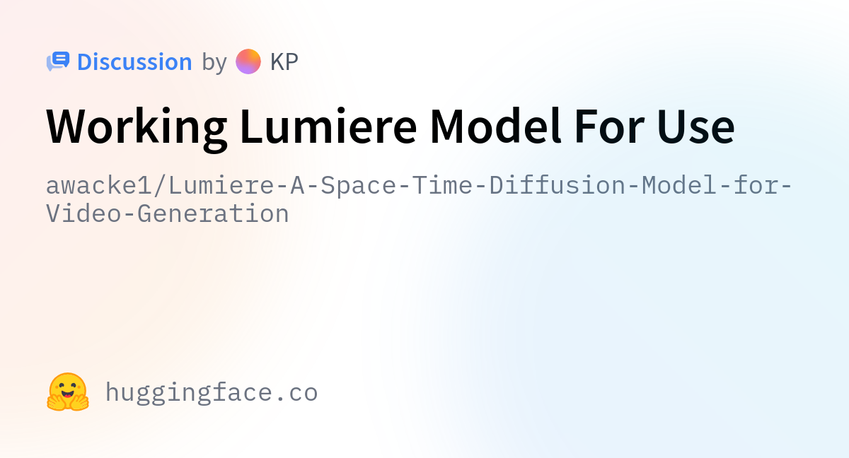 awacke1/Lumiere-A-Space-Time-Diffusion-Model-for-Video-Generation ...