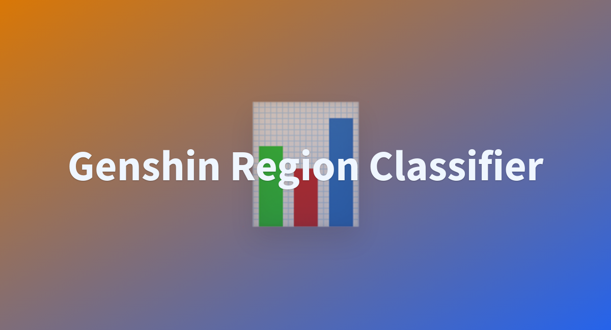 Genshin Region Classifier 