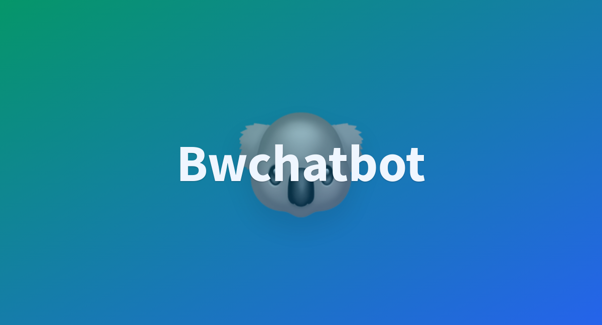 byte-werk/bwchatbot at main