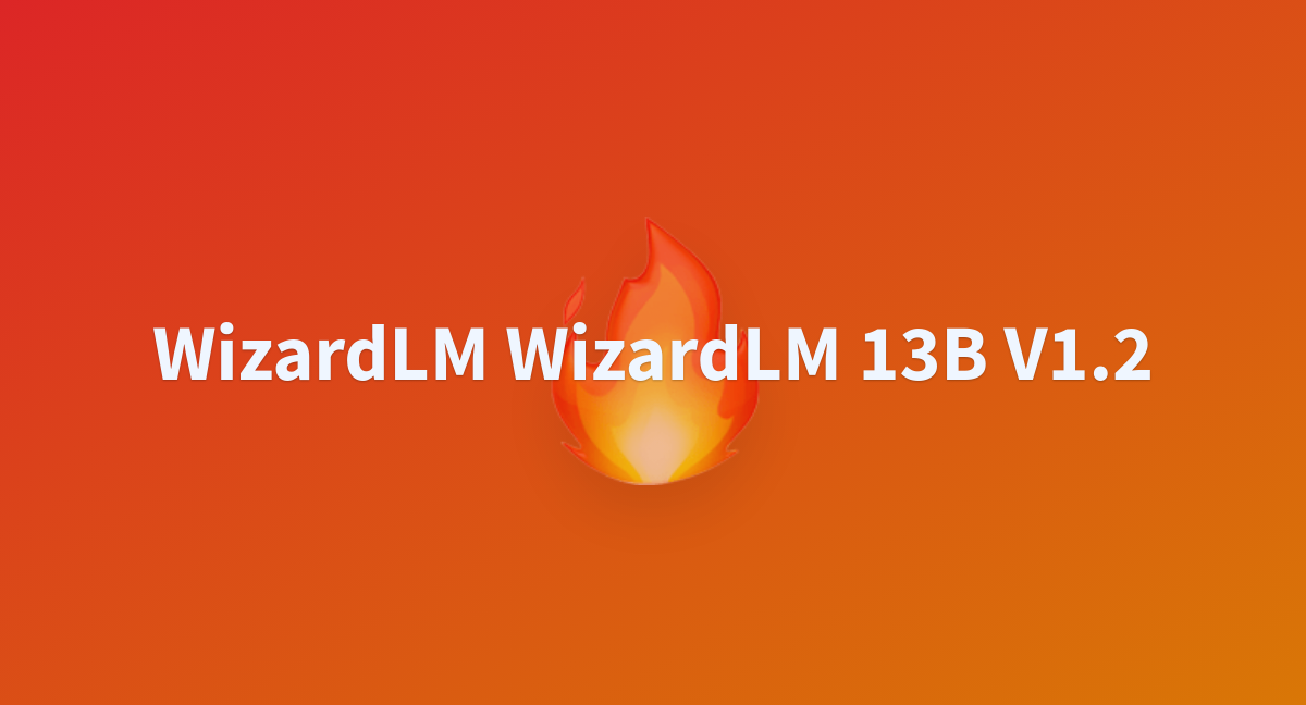 WizardLM WizardLM 13B V1 2 A Hugging Face Space By Dickreuter