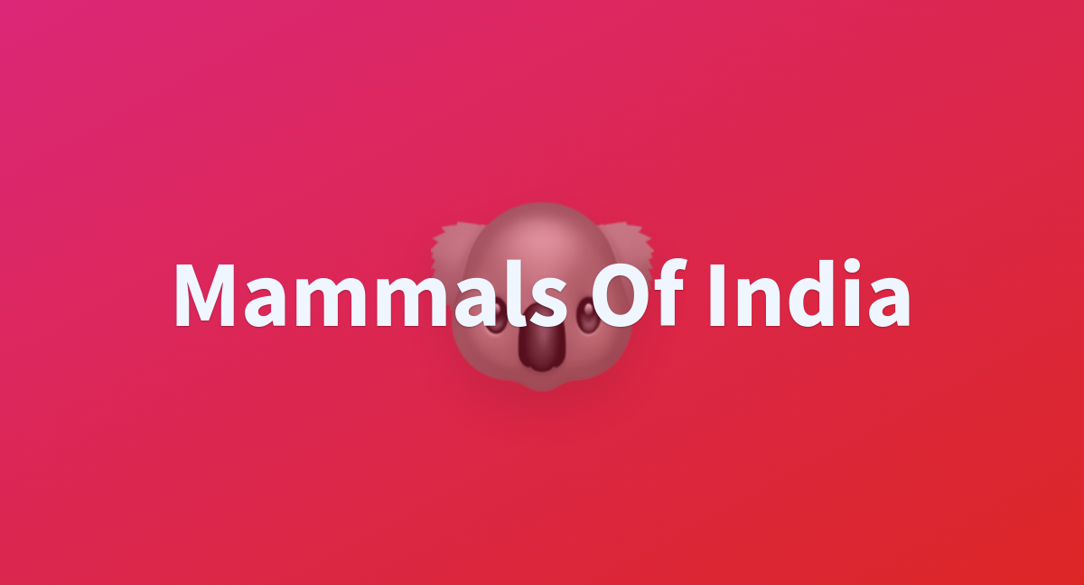 dipro7/mammals-of-india at main