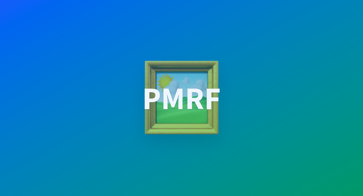 PMRF - a Hugging Face Space by doevent