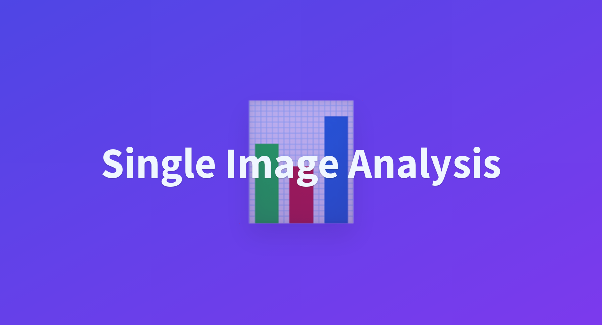 Single Image Analysis - a Hugging Face Space by farrelle25