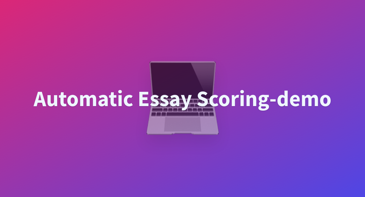 essay scoring online