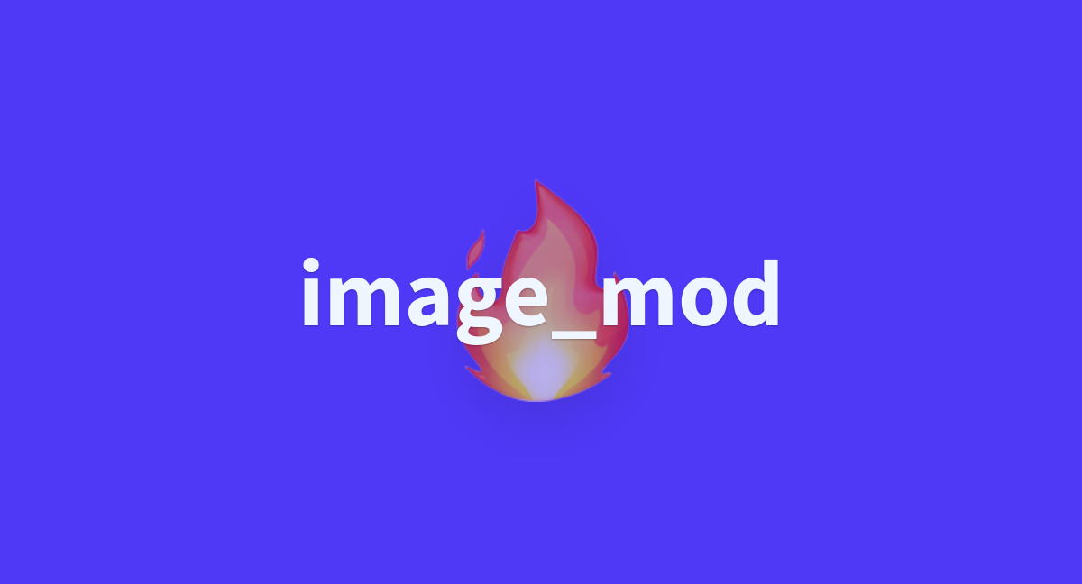 image mod a Hugging Face Space by gradio image mod a Hugging Face Space by gradio