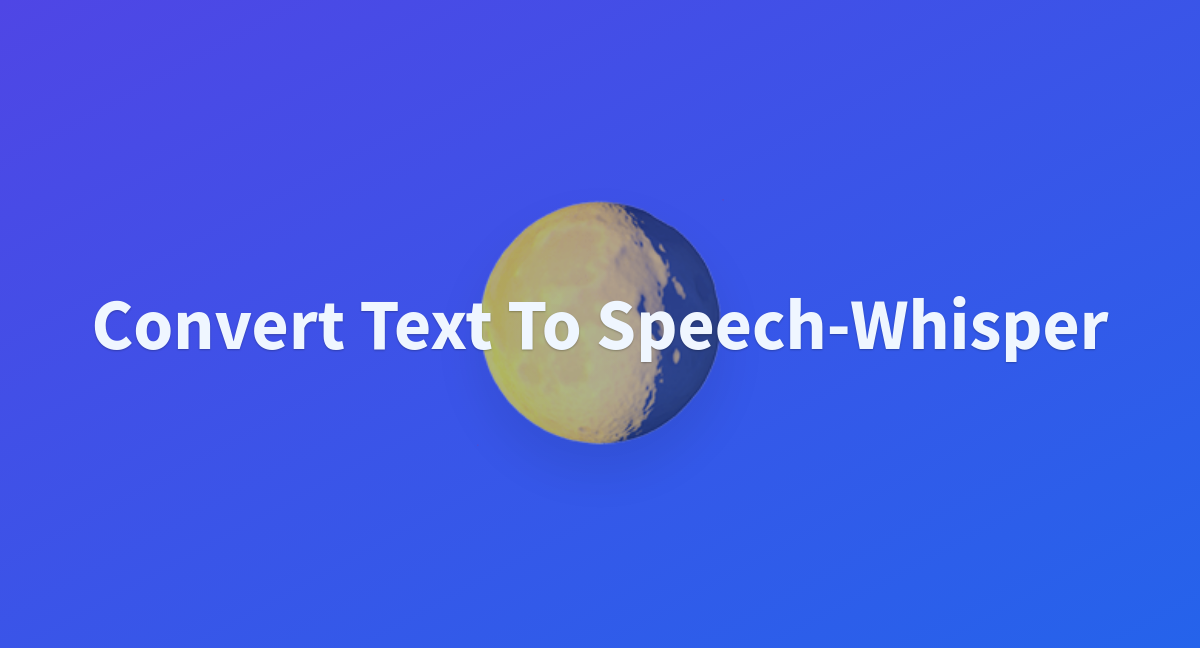 mac text to speech whisper