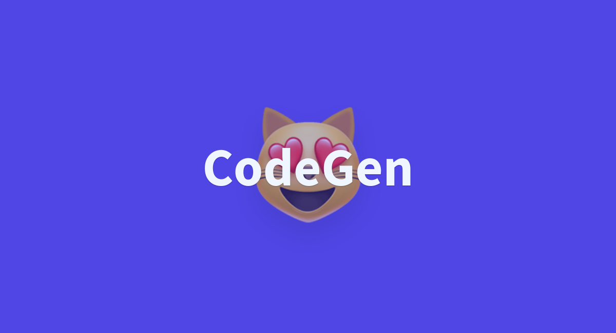 CodeGen - A Hugging Face Space By Hf-dongpyo