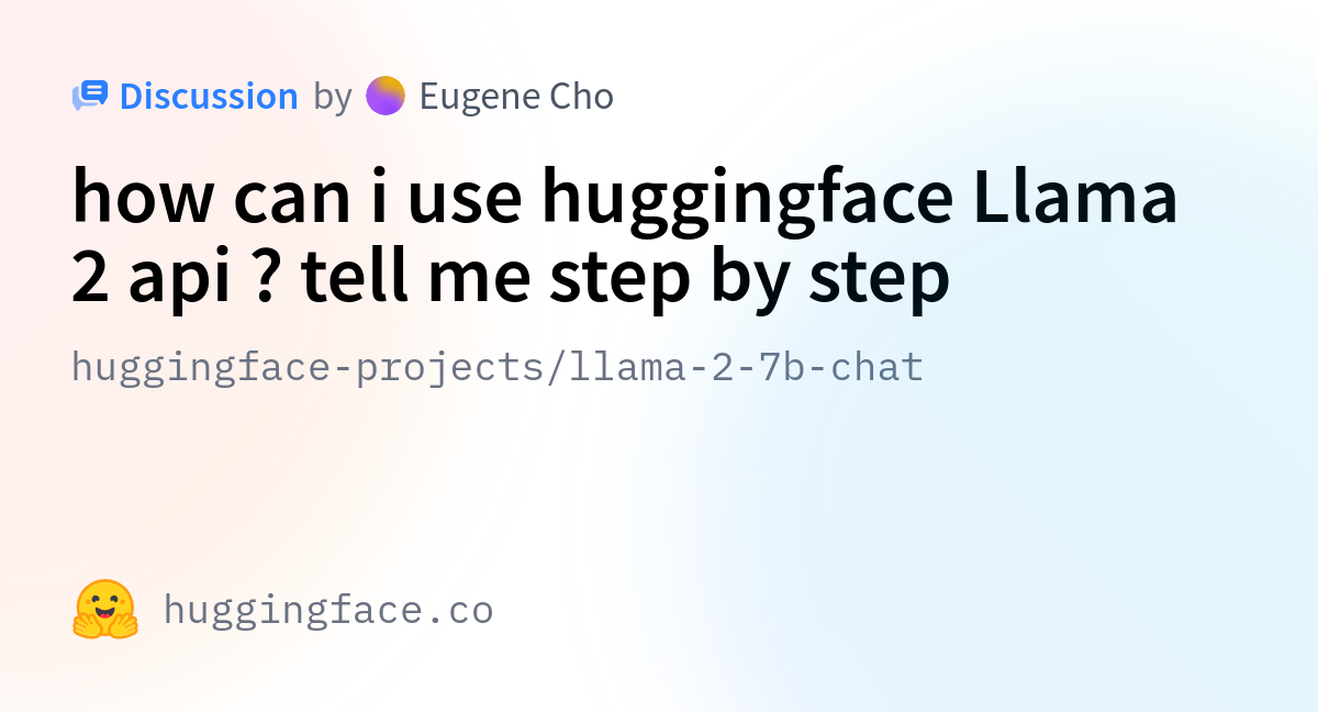 Huggingface-projects/llama-2-7b-chat · How Can I Use Huggingface Llama ...