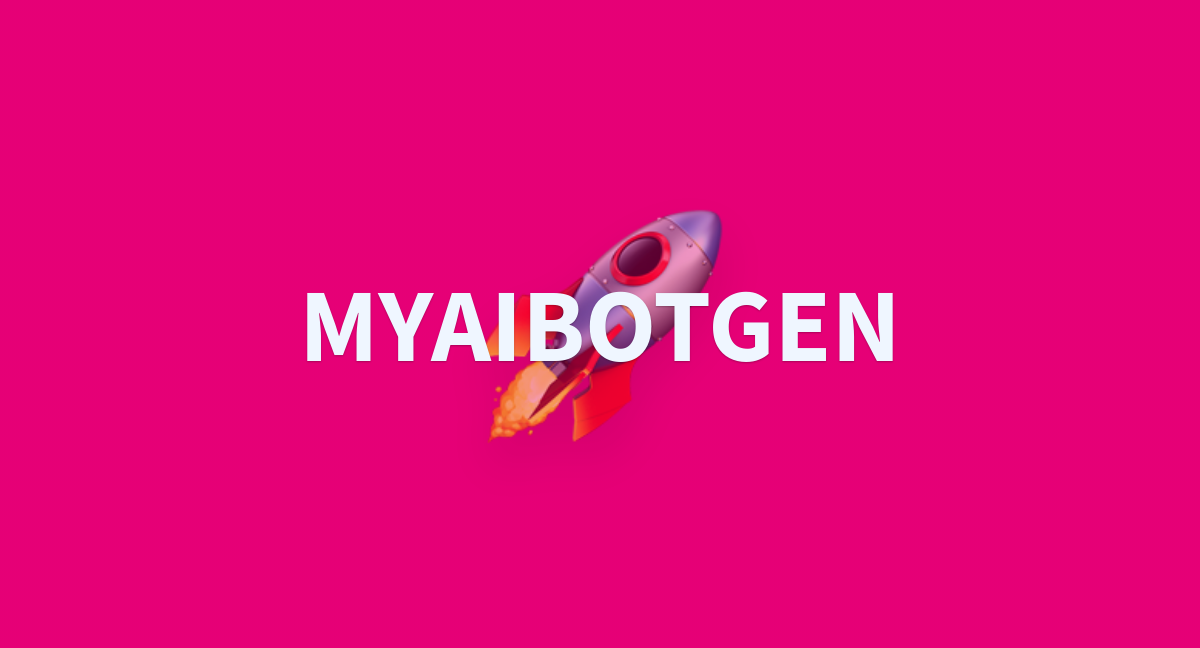 Myaibotgen a hugging face space by iamjhansi