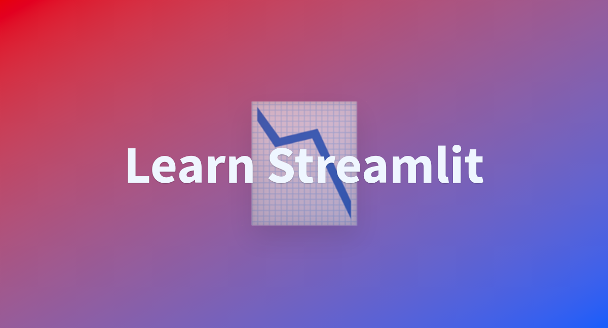 Learn Streamlit - a Hugging Face Space by khalilzufar