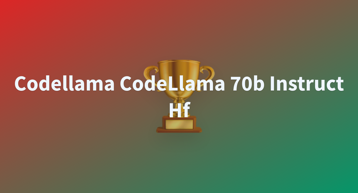 Codellama CodeLlama 70b Instruct Hf - A Hugging Face Space By Klavyelibey