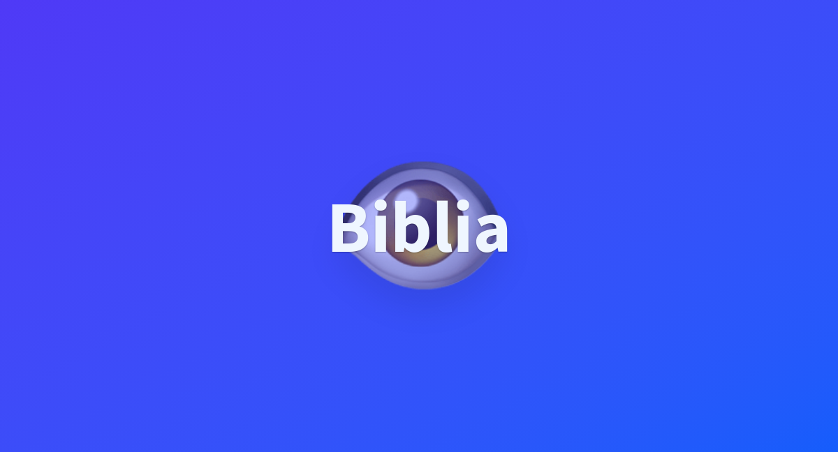 Biblia a hugging face space by lisboatech