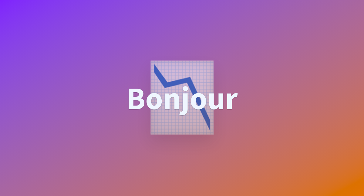 message du bonjour