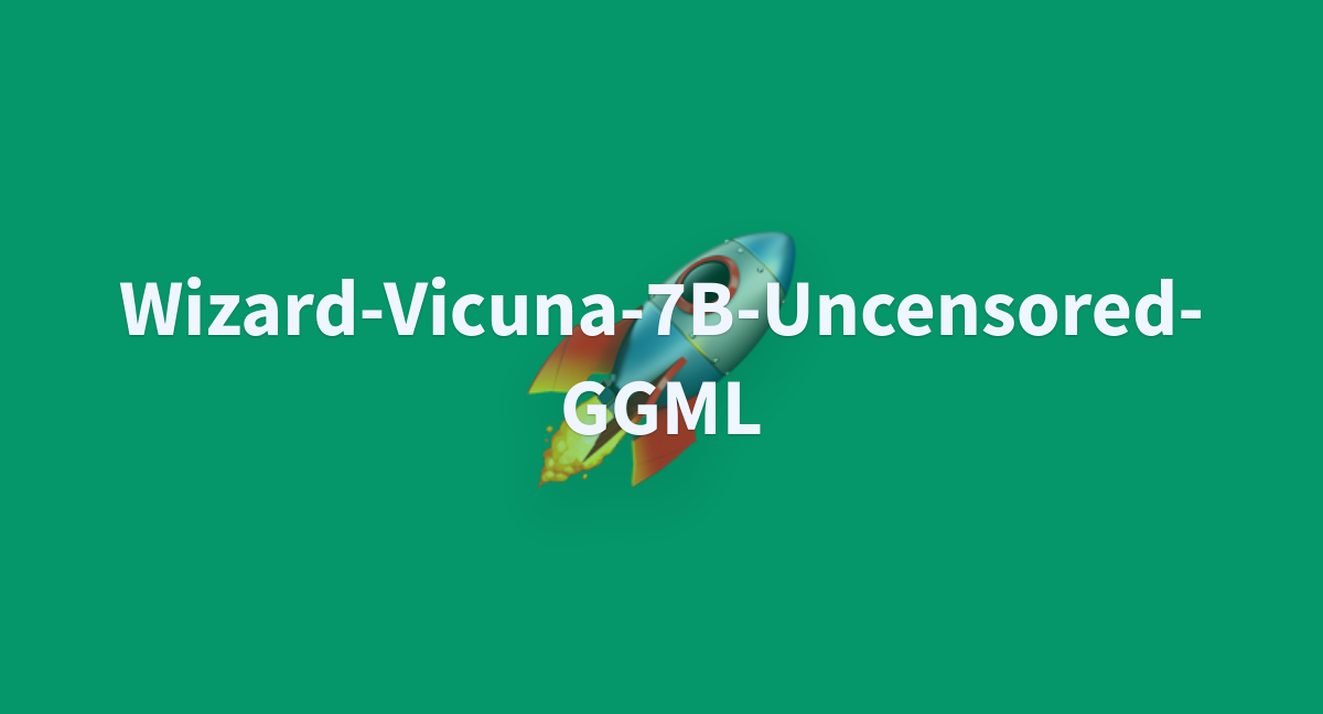 Mikeee Wizard Vicuna B Uncensored Ggml At Main