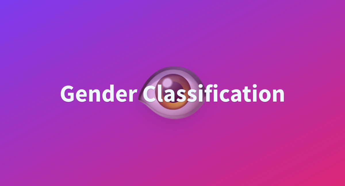 Mrmaverick9gender Classification At Main 1070