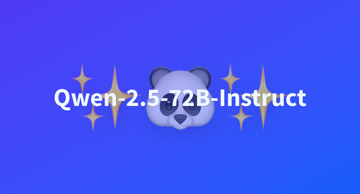Qwenqwen2.5 72b Instruct
