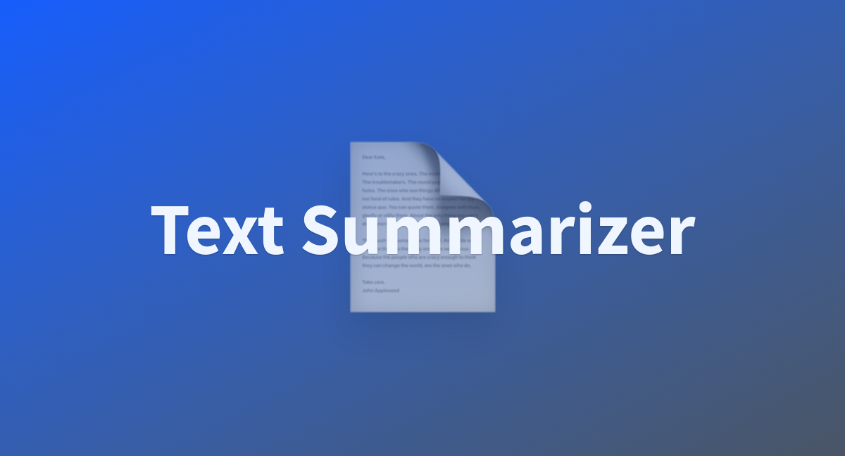 Document summarizer a hugging face space by noahnsimbe