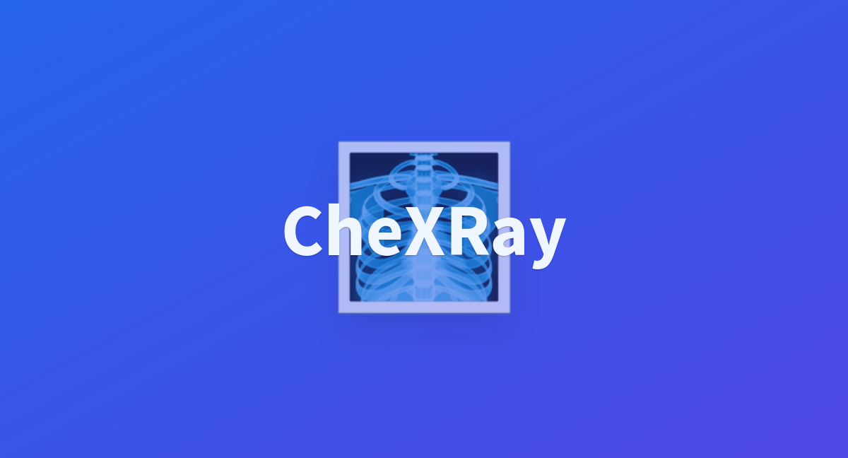 CheXRay - a Hugging Face Space by raddoc