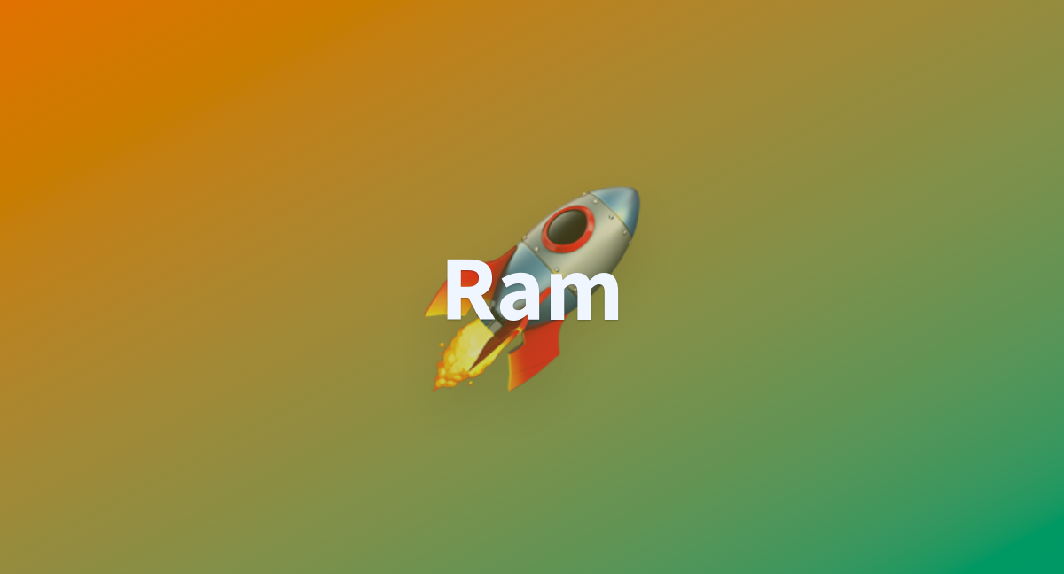 Ram a hugging face space by rammohansai