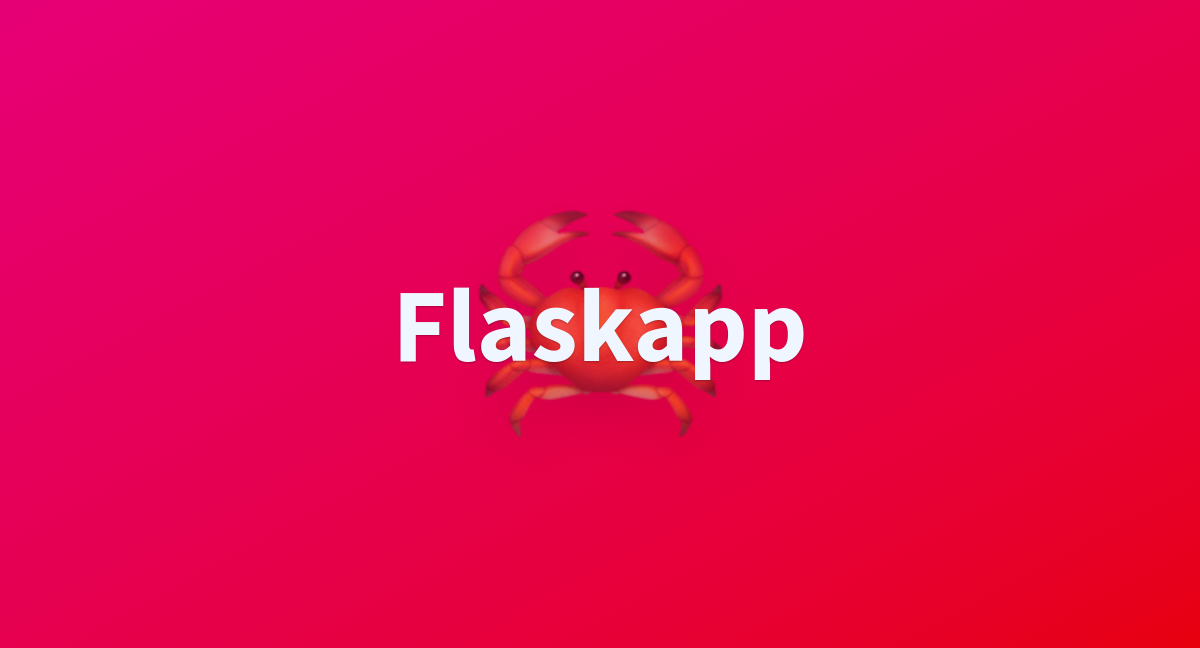 Flaskapp - a Hugging Face Space by rankthm