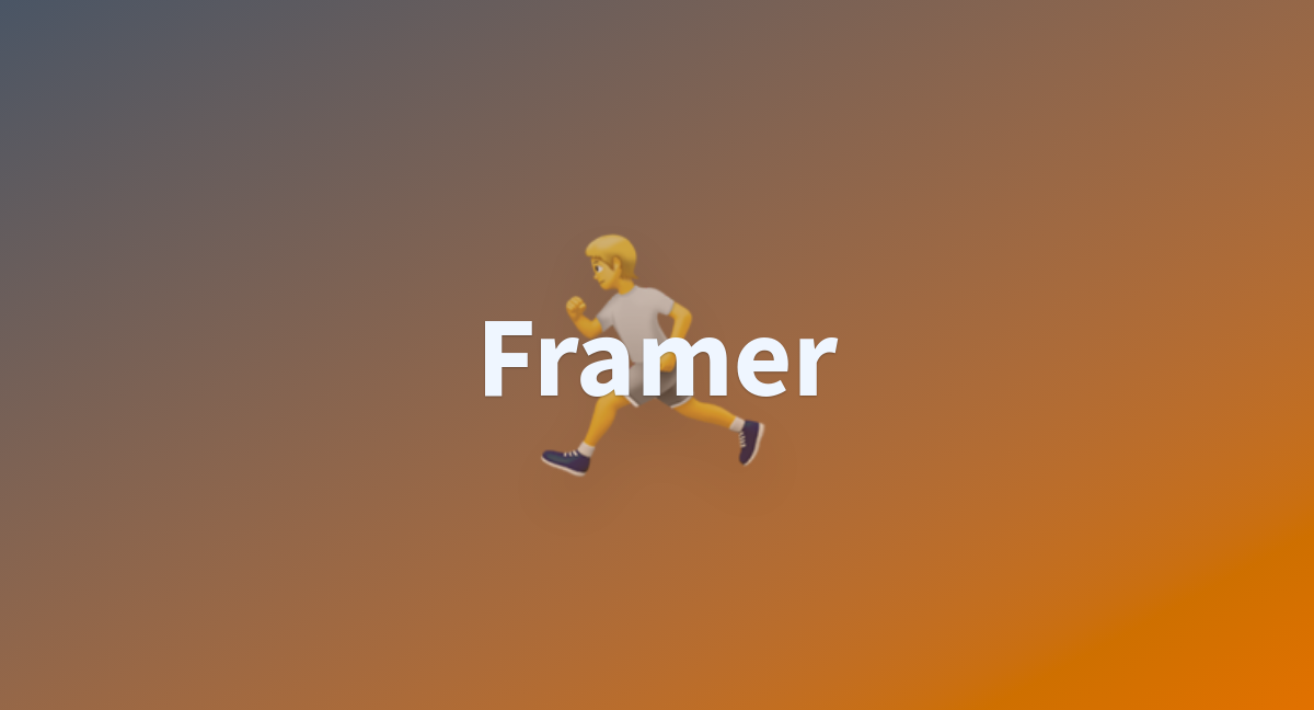 Framer a hugging face space by svjack