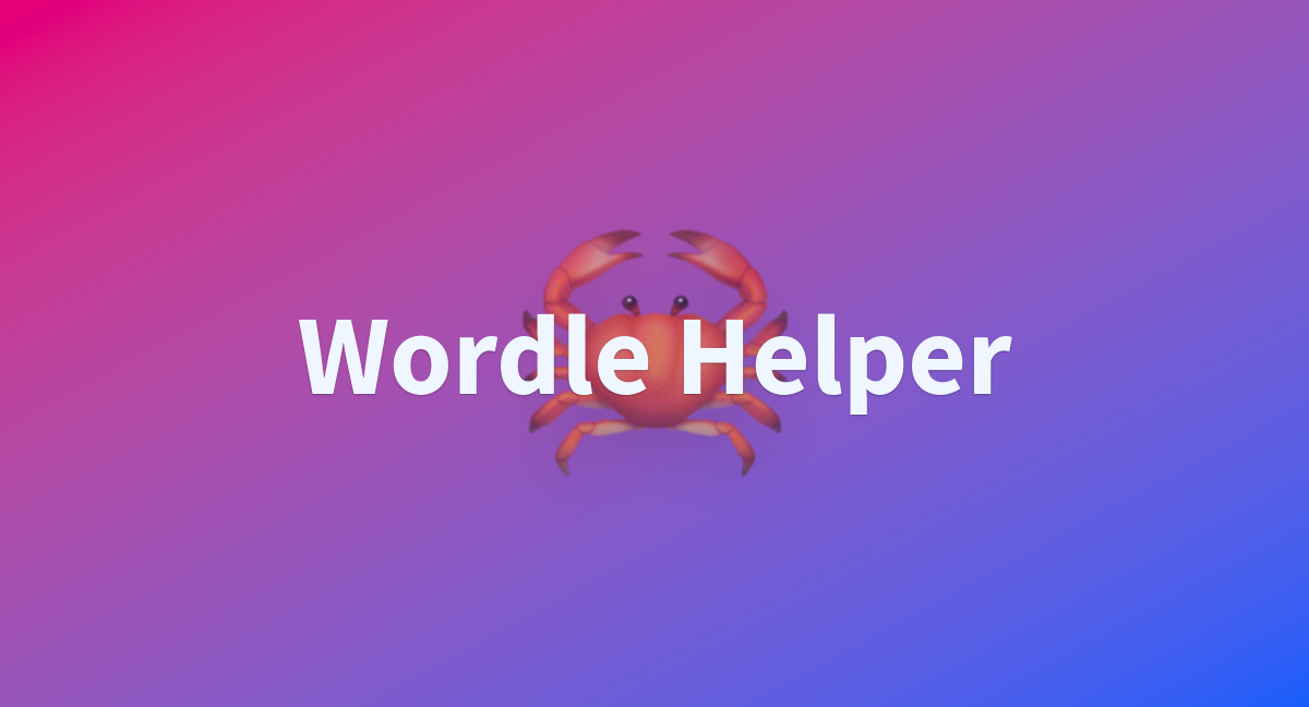 worlde helper