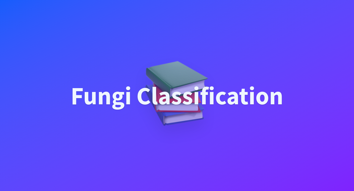 Fungi Classification A Hugging Face Space By Tymasf