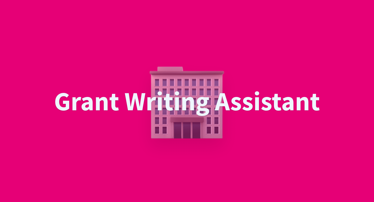 Grant Writing Assistant Job Description Grant Writing Assistant Job Description