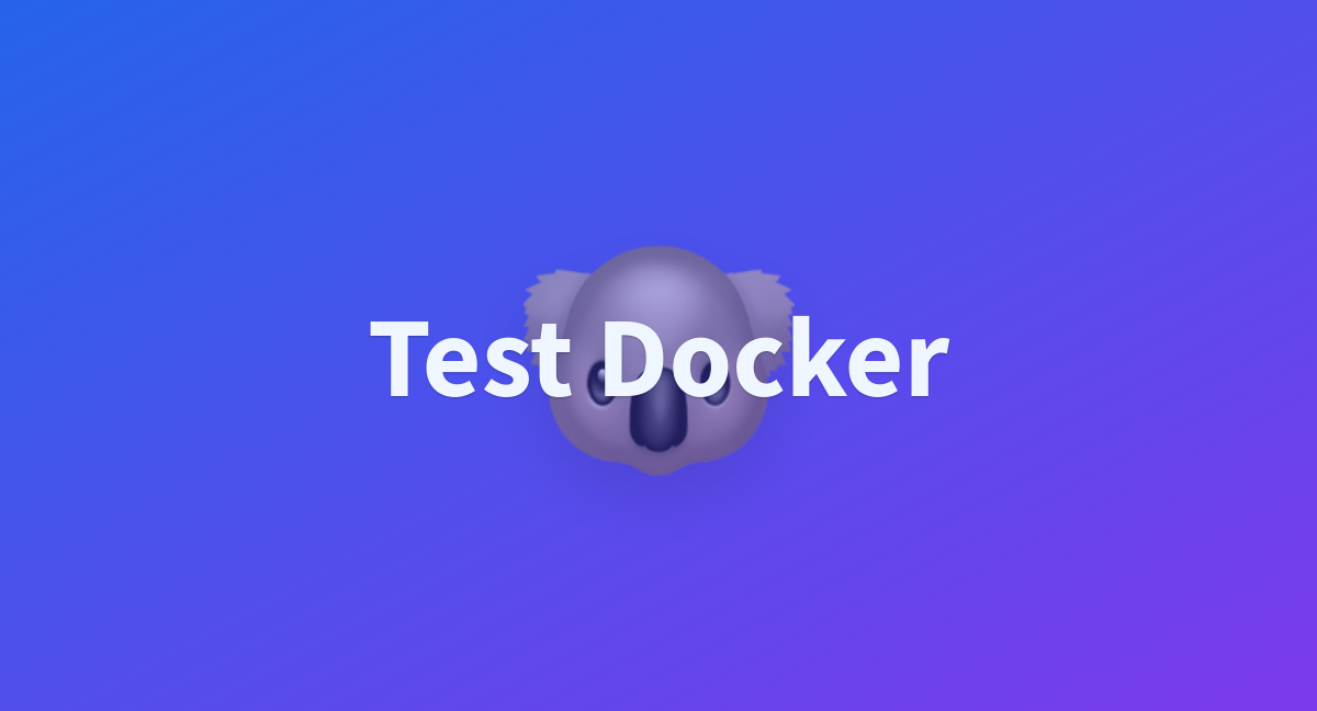 Test Docker A Hugging Face Space By Wxige 6799