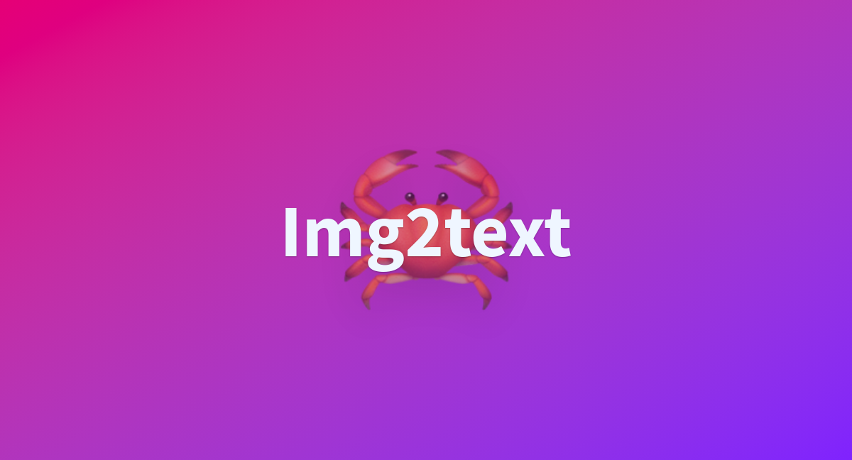 Img2text a hugging face space by yeecin