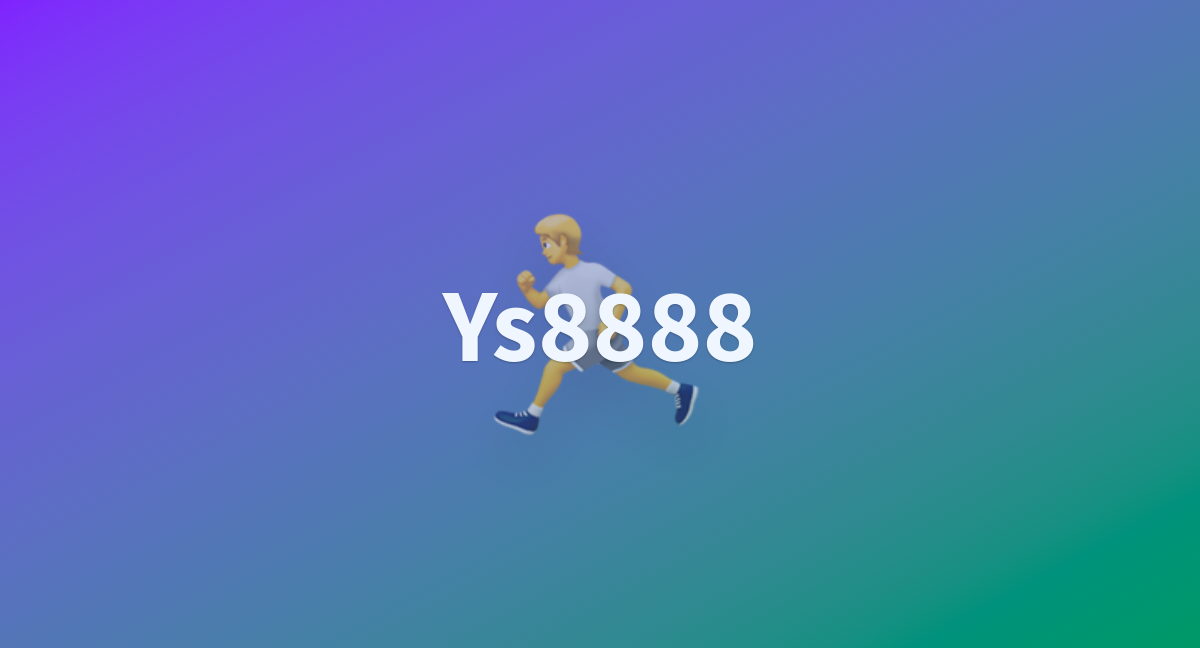 Ys123 ys8888 at main