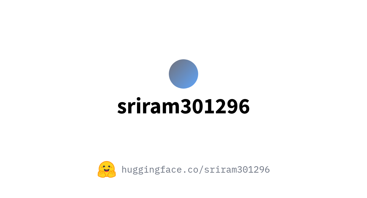 sriram301296 (Sriram Ramanujam)