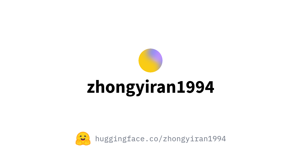zhongyiran1994 (Yiran Zhong)